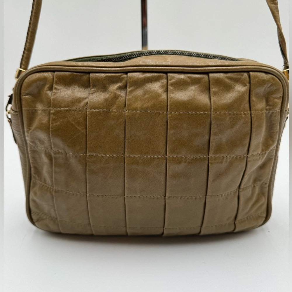 Salvatore Ferragamo-Authentic-Crossbody Camera Bag Green